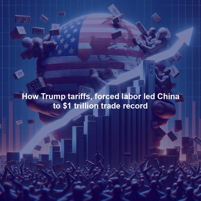 How Trump tariffs, forced labor led China to $1 trillion trade record