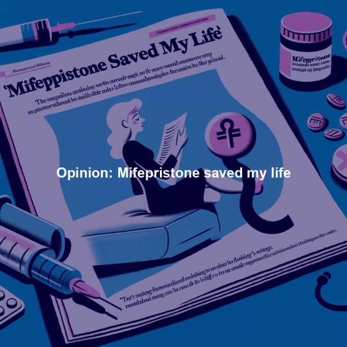 Opinion: Mifepristone saved my life