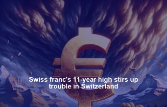 Swiss franc’s 11-year high stirs up trouble in Switzerland Swiss franc's 11-year high stirs up trouble in Switzerland